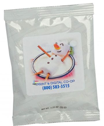 Hot Chocolate w/ White Foil Package (Printed Label)